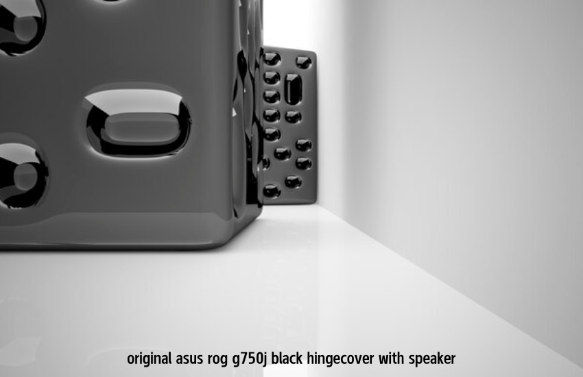 original asus rog g750j black hingecover with speaker